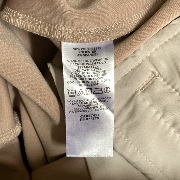 The Faux Suede Side Zip Straight Pant - Ann Taylor (size 4) - Picture 6 of 6